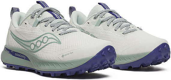 Кроссовки женские Saucony Peregrine 15 Gtx Quartz/Mist - Фото 6 большая