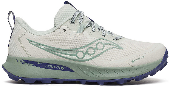 Кроссовки женские Saucony Peregrine 15 Gtx Quartz/Mist - Фото 1 большая