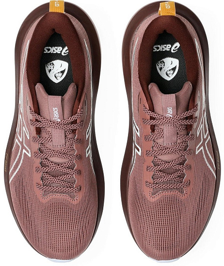 Кроссовки женские ASICS Gt-1000 14 TR Nature Bathing/Rubble Red - Фото 3 большая