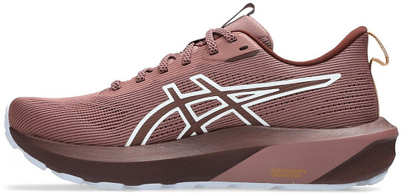 Кроссовки женские ASICS Gt-1000 14 TR Nature Bathing/Rubble Red - Фото 5 большая