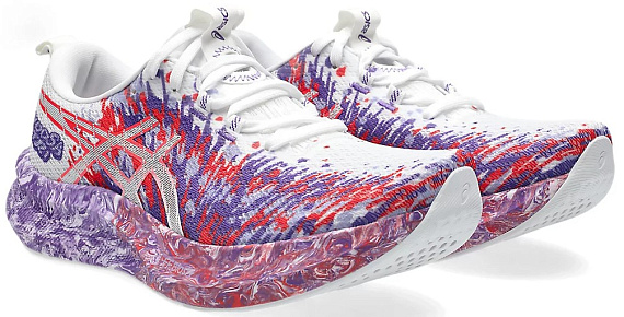 Кроссовки женские ASICS Noosa Tri 16 White/Edo Purple - Фото 2 большая