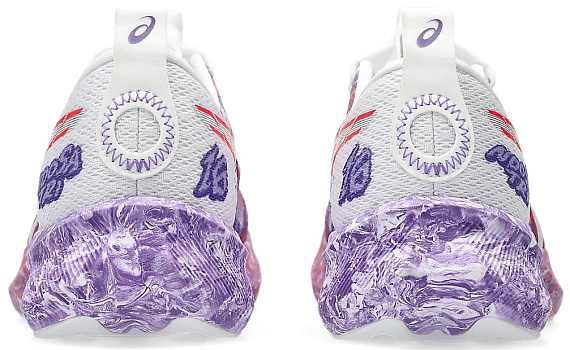 Кроссовки женские ASICS Noosa Tri 16 White/Edo Purple - Фото 5 большая