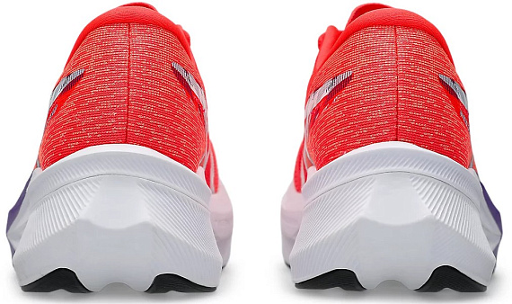 Кроссовки женские ASICS Magic Speed 4 Flash Red/White - Фото 5 большая