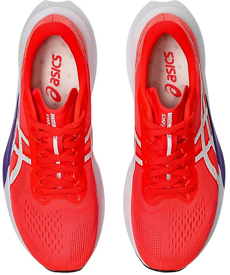Кроссовки женские ASICS Magic Speed 4 Flash Red/White - Фото 6 большая