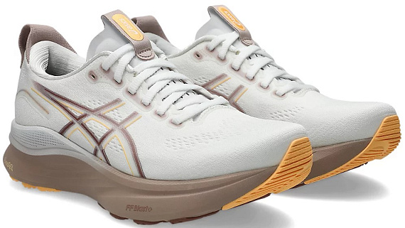 Кроссовки женские ASICS Gel-Kayano 32 White/Orange Glow - Фото 2 большая