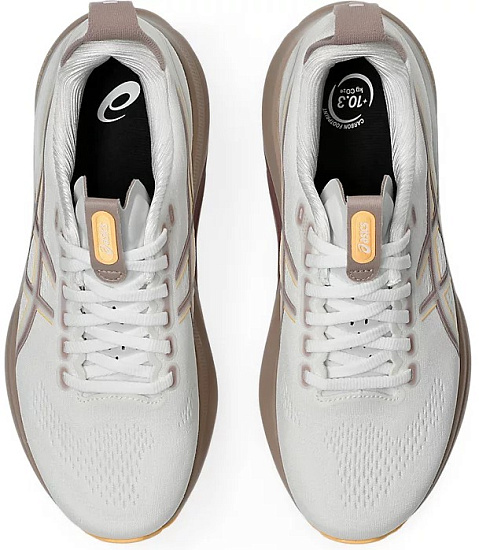 Кроссовки женские ASICS Gel-Kayano 32 White/Orange Glow - Фото 4 большая