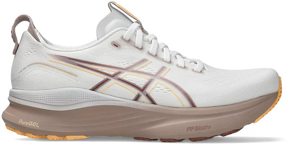 Кроссовки женские ASICS Gel-Kayano 32 White/Orange Glow - Фото 1 большая