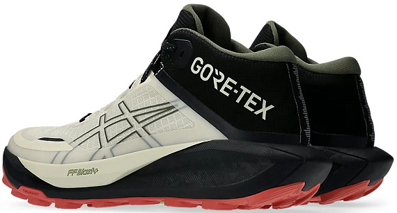 Кроссовки женские ASICS Gel-Trabuco Mt Gtx Vanilla/Mantle Green - Фото 3 большая