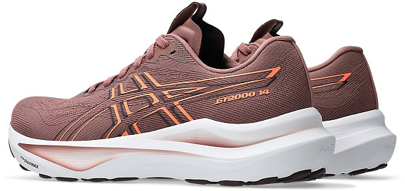 Кроссовки женские ASICS Gt-2000 14 Rubble Red/Vivid Coral - Фото 3 большая