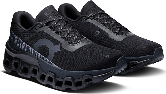 Кроссовки женские On Cloudmonster 2 Black/Eclipse - Фото 2 большая