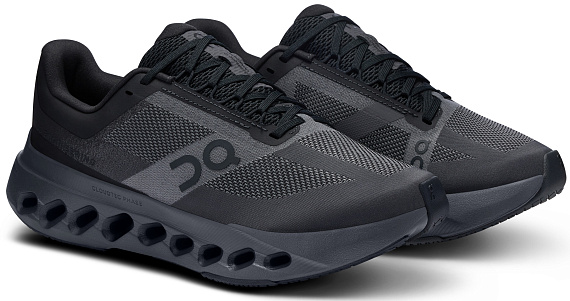 Кроссовки женские On Cloudsurfer Next Black/Eclipse - Фото 2 большая