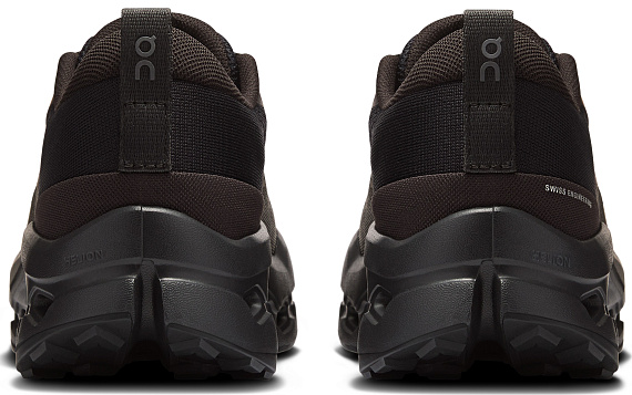 Кроссовки женские On Cloudsurfer Trail 2 Black/Black - Фото 3 большая