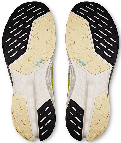 Кроссовки женские On Cloudsurfer Trail 2 Ivory/Lime - Фото 3 большая