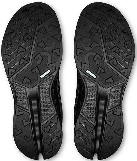 Кроссовки женские On Cloudsurfer Trail 2 Wp Black/Black - Фото 6 большая