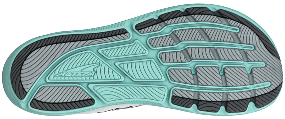 Кроссовки женские Altra Torin 8 White/Green - Фото 2 большая