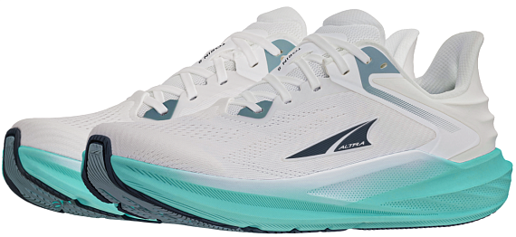 Кроссовки женские Altra Torin 8 White/Green - Фото 4 большая