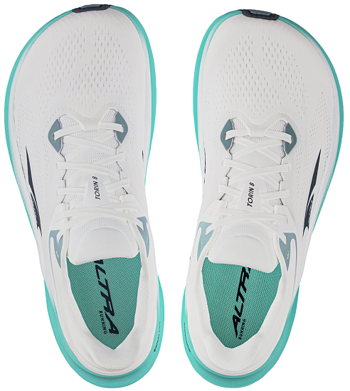 Кроссовки женские Altra Torin 8 White/Green - Фото 5 большая
