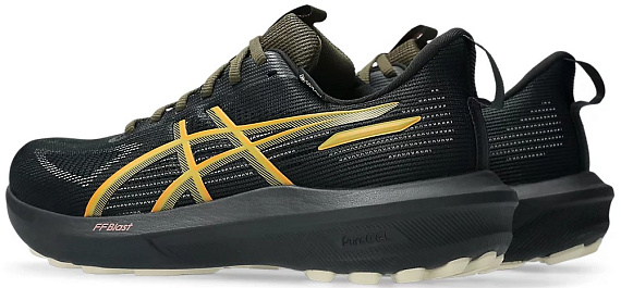 Кроссовки женские ASICS Gt-1000 14 Gtx Black/Sandstorm - Фото 3 большая