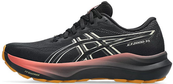 Кроссовки женские ASICS Gt-2000 14 Gtx Black/Vanilla - Фото 7 большая
