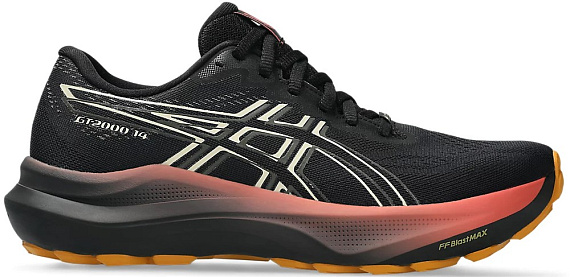 Кроссовки женские ASICS Gt-2000 14 Gtx Black/Vanilla - Фото 1 большая