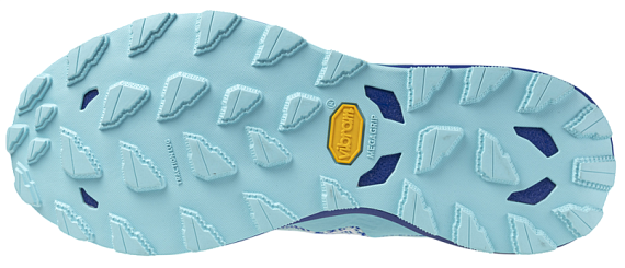 Кроссовки женские Mizuno Wave Daichi 9 Blue Radiance/White/ReflexBluC - Фото 3 большая