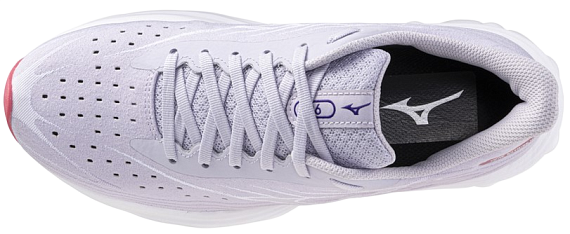 Кроссовки женские Mizuno Wave Skyrise 6 Thistle/Violet Indigo/Camellia - Фото 4 большая