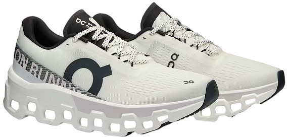 Кроссовки женские On Cloudmonster 2 White/Frost - Фото 2 большая