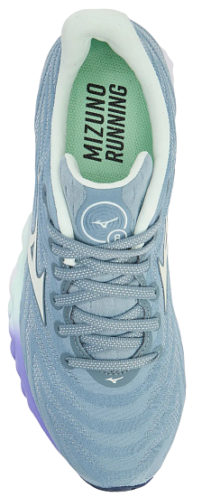 Кроссовки женские Mizuno Wave Sky 8 Citadel/HintofMint/PaisleyPurp - Фото 4 большая