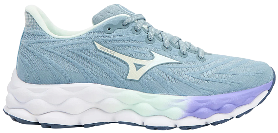 Кроссовки женские Mizuno Wave Sky 8 Citadel/HintofMint/PaisleyPurp - Фото 1 большая