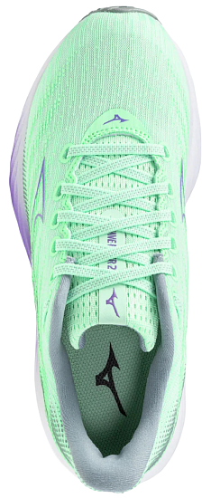 Кроссовки женские Mizuno Wave Rider 28 Bay/Paisley Purple/Slate - Фото 3 большая