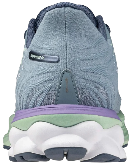 Кроссовки женские Mizuno Wave Skyrise 6 Citadel/White/Bay - Фото 2 большая