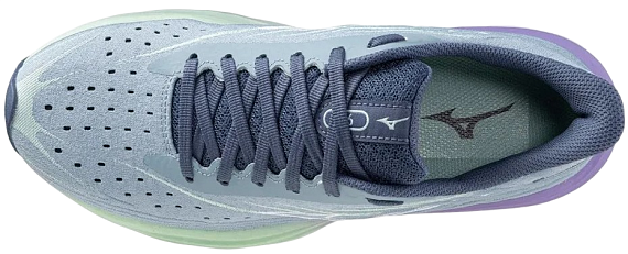 Кроссовки женские Mizuno Wave Skyrise 6 Citadel/White/Bay - Фото 4 большая