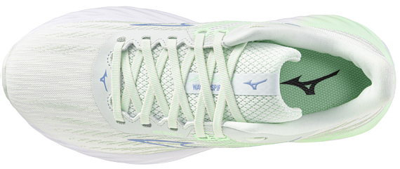 Кроссовки женские Mizuno Wave Inspire 21 Hint Mint/Bel Air Blue/NeoMint - Фото 3 большая
