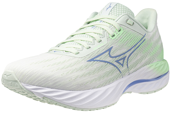 Кроссовки женские Mizuno Wave Inspire 21 Hint Mint/Bel Air Blue/NeoMint - Фото 5 большая