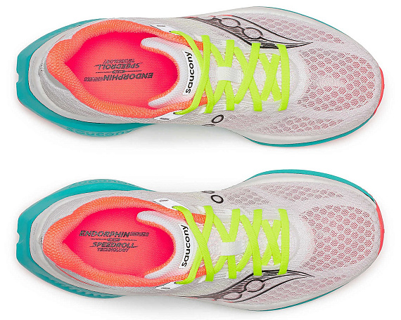 Кроссовки женские Saucony Endorphin Speed 5 White/Mutant - Фото 5 большая