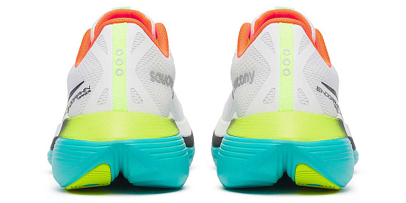 Кроссовки женские Saucony Endorphin Trainer White/Mutant - Фото 4 большая
