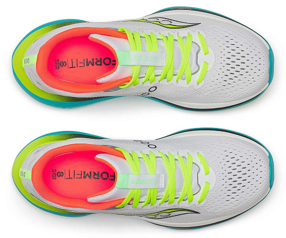 Кроссовки женские Saucony Endorphin Trainer White/Mutant - Фото 5 большая