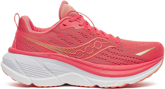 Кроссовки женские Saucony Hurricane 25 Coral/Thistle - Фото 1 большая