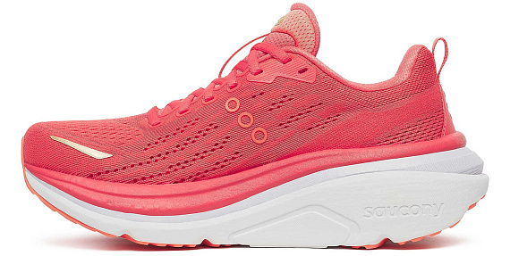 Кроссовки женские Saucony Hurricane 25 Coral/Thistle - Фото 3 большая