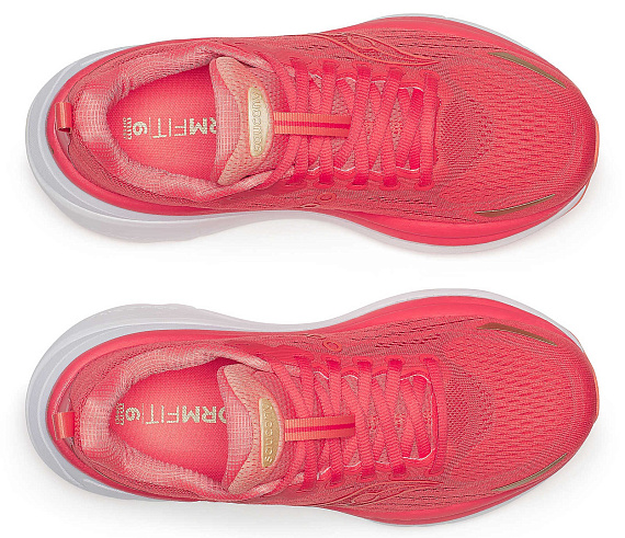 Кроссовки женские Saucony Hurricane 25 Coral/Thistle - Фото 5 большая