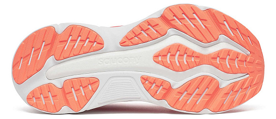 Кроссовки женские Saucony Hurricane 25 Coral/Thistle - Фото 6 большая