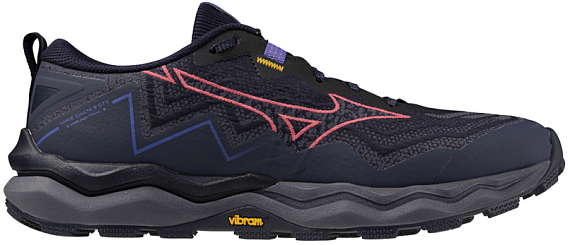 Кроссовки женские Mizuno Wave Daichi 9 Gtx Baritone Blue/Calypso Coral/Ir - Фото 1 большая