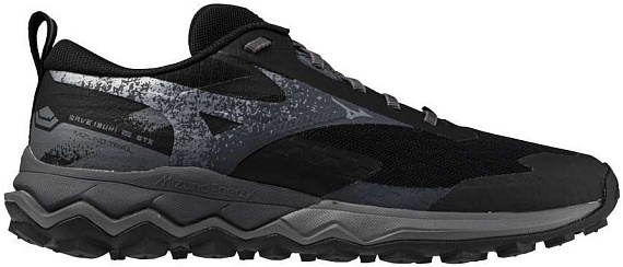 Кроссовки женские Mizuno Wave Ibuki 5 Gtx Black/Metallic Gray/QuietShade - Фото 1 большая