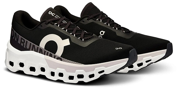 Кроссовки женские On Cloudmonster 2 Black/Frost - Фото 2 большая