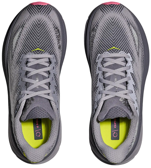 Кроссовки женские Hoka Clifton 9 Gtx Grey Skies/Foggy Grey - Фото 4 большая