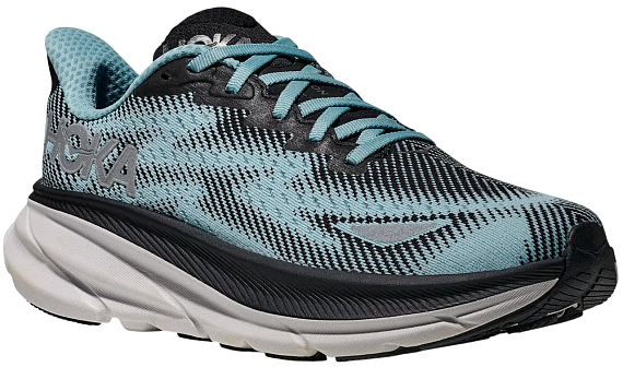 Кроссовки женские Hoka Clifton 9 Gtx Black/Raindrop - Фото 5 большая