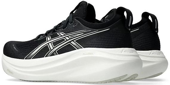 Кроссовки женские ASICS Gel-Nimbus 27 Black/Lake Grey - Фото 3 большая