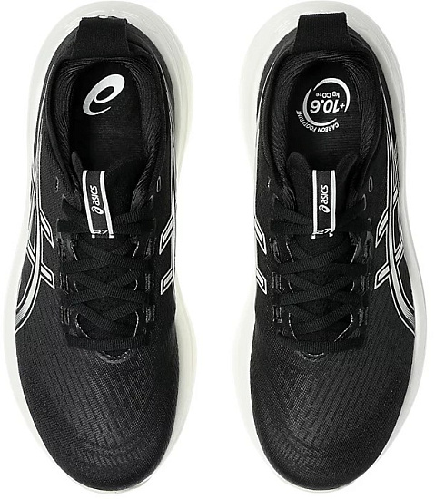 Кроссовки женские ASICS Gel-Nimbus 27 Black/Lake Grey - Фото 6 большая