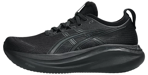 Кроссовки женские ASICS Gel-Nimbus 27 Black/Graphite Grey - Фото 2 большая