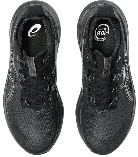 Кроссовки женские ASICS Gel-Nimbus 27 Black/Graphite Grey - Фото 3 большая